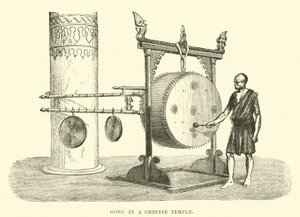 Çin tapınağında Gong by English School