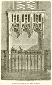 Gowers Anıtı, St. Mary Overies by English School