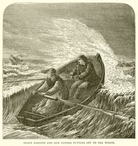 Grace Darling ve Babası Enkaza Çıkıyor by English School
