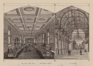 Granville Hotel (gravür) by English School