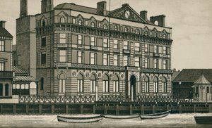 Great Eastern Hotel, Harwich (lito) by English School