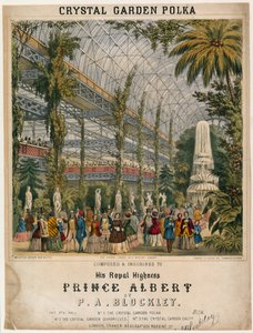 Büyük Sergi, 1851, Crystal Garden Polka by English School