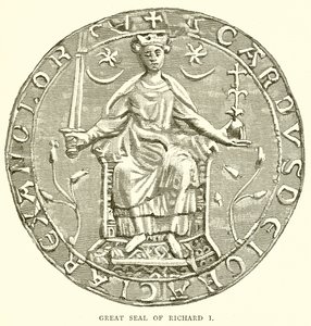 I. Richard'ın Büyük Mührü by English School