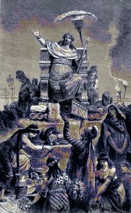 Yunan yozlaşması - Karun cenaze yığınında, The Illustrated History of the World