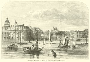 Greenwich Hastanesi, Yaşlı ve Yaralı Denizciler Evi by English School
