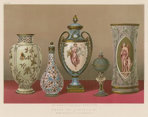 Porselen Grubu, Messrs Minton and Co, Stoke-upon-Trent by English School