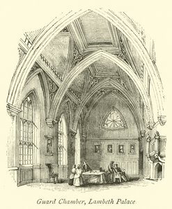Muhafız Odası, Lambeth Sarayı by English School