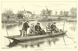 Gudgeon Balık Tutma by English School