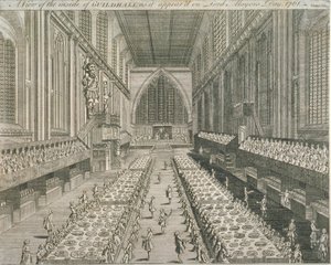 Guildhall, Beyefendiler Dergisi, 1761 by English School