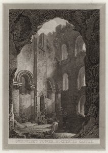 Gundulphs Kulesi, Rochester Kalesi by English School