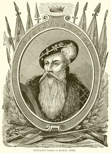 Gustavus Vasa - Bir Kraliyet Tipi by English School