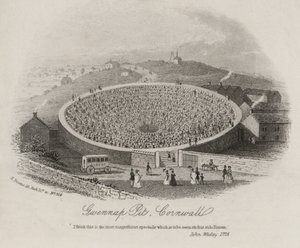 Gwennap Pit, Cornwall, John Wesley