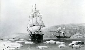 HMS Assistance ve Pioneer, 1854