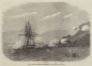 HMS Rinaldo, Malacca Boğazı