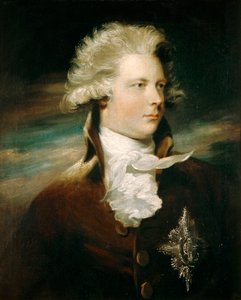 HRH George Prince of Wales, 1785 civarı (tuval üzerine yağlıboya) by English School