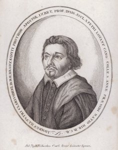 H Brady, 17. yüzyılın sonlarında kilise hukuku üzerine bir kitabın İngiliz yayıncısı (gravür) by English School
