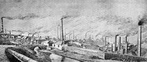 Hafod Bakır İşleri (gravür) by English School