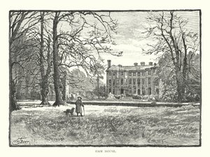 Ham House (gravür) by English School