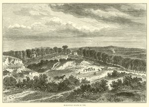 1840 yılında Hampstead Heath (gravür) by English School