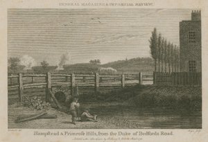 Bedfords Dükü yolundan Hampstead ve Primrose Hills, by English School