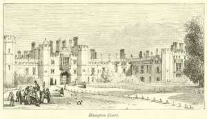 Hampton mahkemesi by English School