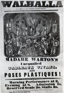 Handbill advertising 