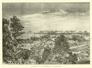 Yokohama Limanı ve Yolu by English School