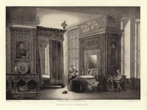 Hardwick Salonu, Derbyshire by English School