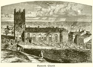 Haworth Kilisesi by English School
