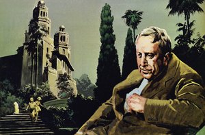 Hearst, San Simeon'da devasa, abartılı bir ev inşa etti by English School