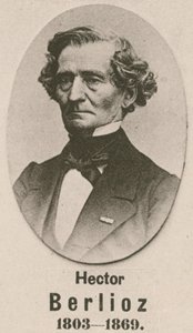 Hector Berlioz (gravür) by English School