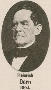 Heinrich Dorn (gravür) by English School