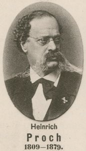 Heinrich Proch (gravür) by English School