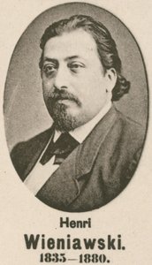 Henri Wieniawski (gravür) by English School