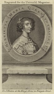 Henrietta Maria, I. Charles Kraliçesi by English School
