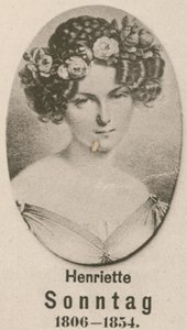 Henriette Pazar (gravür) by English School