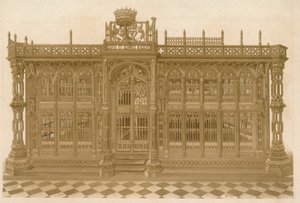 Henry 7 Şapeli, Westminster Abbey, Londra by English School