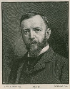 Henry Arthur Jones, oyun yazarı, 40 yaşında by English School