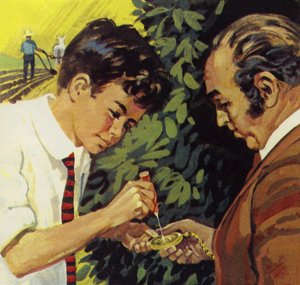 Henry Ford komşularının saatlerini tamir etmekten memnun by English School