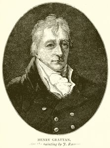 Henry Grattan by English School