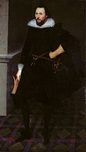 Henry Huddleston (c.1574-1657), c.1610-15 by English School