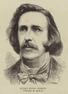 Henry Hugh Pierson (gravür) by English School