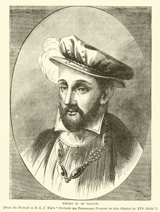 Fransa Henry II (gravür) by English School