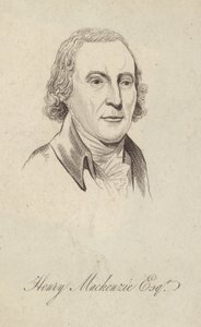 Henry Mackenzie, İskoç avukat ve romancı by English School