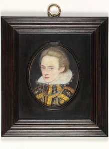 Galler Henry Prensi (parşömen üzerine suluboya) by English School