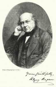 Henry Rogers (gravür) by English School