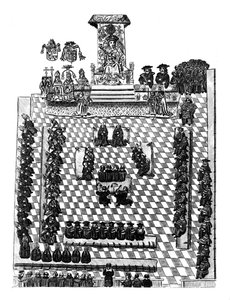 Parlamentoda Henry VIII by English School