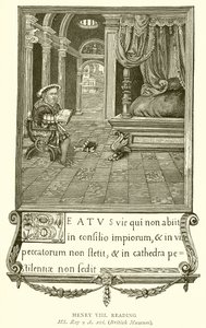 Henry VIII okuma by English School
