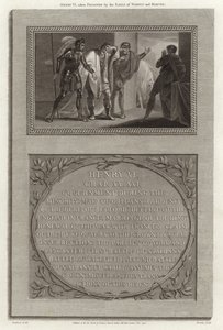 Henry VI, Tutsağı Warwick ve Marche Kontları tarafından aldı by English School