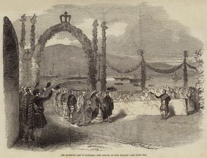 Majestelerinin İskoçya Ziyareti, Fort William